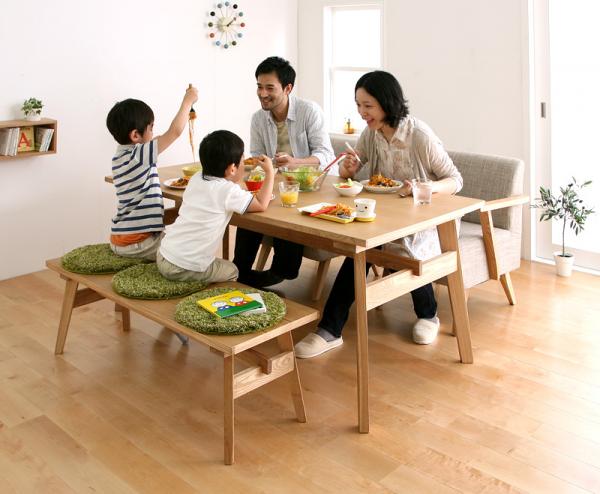 ダイニングテーブル ダイニング やさしい色合いの北欧スタイル ソファベンチダイニングシリーズ ダイニングテーブル単品 W80 ダイニングテーブル ダイニング やさしい色合いの北欧スタイル ソファ